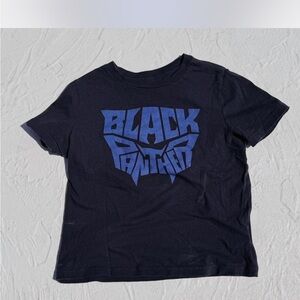 Black Panther Baby Tee - Black